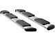 Regal 7-Inch Wheel-to-Wheel Oval Side Step Bars; Polished Stainless (19-24 Sierra 1500 Crew Cab w/ 5.80-Foot Short Box)