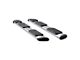 Regal 7-Inch Oval Side Step Bars without Mounting Brackets; Polished Stainless (04-24 Sierra 1500 Crew Cab w/ 5.80-Foot Short Box)