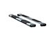 O-Mega II 6-Inch Oval Side Step Bars without Mounting Brackets; Silver (99-18 Sierra 1500 Regular Cab w/ 6.50-Foot Standard Box; 99-24 Sierra 1500 Extended/Double Cab)
