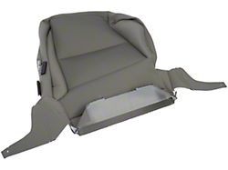 Seat Bottom Cushion Cover; Driver Side; Gray (14-20 Sierra 1500 w/o Heated Seats)