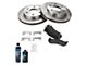 Semi-Metallic 6-Lug Brake Rotor and Pad Kit; Front (99-06 Sierra 1500 Regular Cab, Extended Cab)