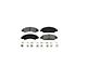 Semi-Metallic Brake Pads; Front Pair (07-18 Sierra 1500)