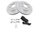 Semi-Metallic Performance 6-Lug Brake Rotor and Pad Kit; Front (99-06 Sierra 1500 w/ Rear Disc Brakes)