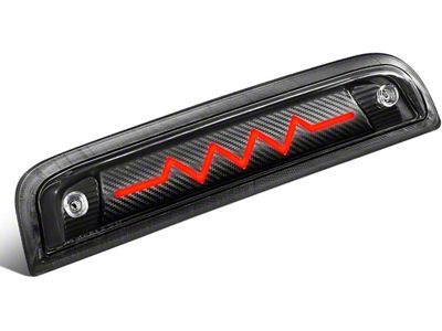 Sequential Heartbeat LED Third Brake Light; Black (14-18 Sierra 1500)