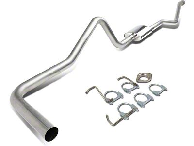 Single Exhaust System; Side Exit (99-06 4.8L Sierra 1500)