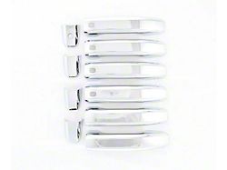 Smart Key Door Handle Covers; Chrome (19-25 Sierra 1500)