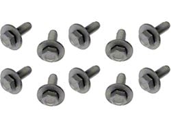 Splash Shield Retaining Bolt and Washer; M10-1.50 x 26.5mm; 2-Pieces (99-18 Sierra 1500)