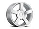 SS Replica Silver Gloss 6-Lug Wheel; 20x8.5; 22mm Offset (19-25 Sierra 1500)