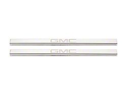 Putco Stainless Steel Door Sills with GMC Etching (19-24 Sierra 1500 Regular Cab, Double Cab)