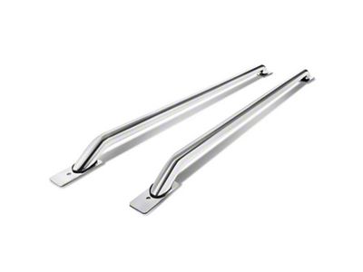 Stake Pocket Bed Rails; Stainless Steel (07-13 Sierra 1500 w/ 5.80-Foot Short Box)