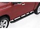 5-Inch Oval Bent Nerf Side Step Bars; Black (07-18 Sierra 1500 Extended/Double Cab)