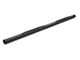 4-Inch Oval Straight Nerf Side Step Bars; Black (01-13 Sierra 1500 Extended Cab)