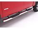 5-Inch Oval Curved Nerf Side Step Bars; Polished Stainless (99-18 Sierra 1500 Regular Cab)