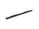 5-Inch Oval Straight Nerf Side Step Bars; Black (04-13 Sierra 1500 Crew Cab)