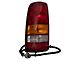 Tail Lights; Chrome Housing; Red/Clear/Amber Lens (99-02 Sierra 1500 Fleetside)