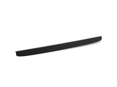 Tailgate Cap Molding; Textured Black (99-06 Sierra 1500 Fleetside w/ 6.50-Foot Standard Box)