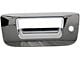 Tailgate Handle Bezel; All Chrome; With Keyhole (07-13 Sierra 1500)