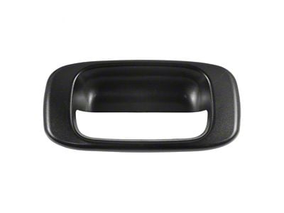 Tailgate Handle Bezel; Textured Black (99-06 Sierra 1500)