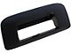 Tailgate Handle Bezel without Keyhole; Smooth Black (07-13 Sierra 1500)