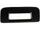 Tailgate Handle Bezel without Keyhole; Smooth Black (07-13 Sierra 1500)