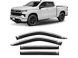 Tape-On Window Deflectors (19-24 Sierra 1500 Crew Cab)