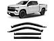 Tape-On Window Deflectors (19-24 Sierra 1500 Crew Cab)