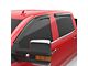 EGR Tape-On Window Visors; Front and Rear; Dark Smoke (14-18 Sierra 1500 Crew Cab)