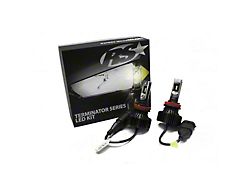 Terminator Series Fan-less LED Headlight Bulbs; High Beam; 9005 (99-13 Sierra 1500)