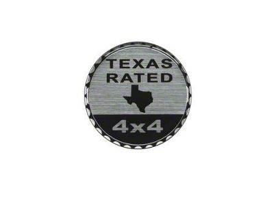 Texas Rated Badge (Universal; Some Adaptation May Be Required)