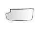 Towing Mirror Lower Glass with Backing Plate; Driver Side (14-17 Sierra 1500)