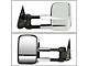 Towing Mirror; Powered; Heated; Chrome; Pair (03-06 Sierra 1500)