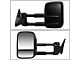 Towing Mirror; Manual; Black; Pair (99-06 Sierra 1500)