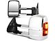 Towing Mirror; Powered; Heated; Amber Signal; Chrome; Pair (03-06 Sierra 1500)