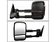 Towing Mirror; Powered; Heated; Amber Signal; Black; Pair (99-02 Sierra 1500)