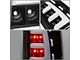 Tube LED Tail Lights; Black Housing; Clear Lens (99-03 Sierra 1500 Fleetside)