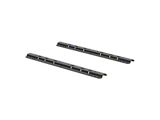 Universal 5th Wheel Base Rails; Carbide Black (Universal; Some Adaptation May Be Required)