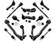 Front Upper Control Arms with Ball Joints, Sway Bar Links, Tie Rods, Idler Arm and 4-Groove Pitman Arm (99-06 4WD Sierra 1500; 04-06 2WD Sierra 1500 w/ Front Torsion Bar)