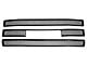 Chrome Delete Upper Overlay Grille; Gloss Black (14-15 Sierra 1500 Base, SLE, SLT)