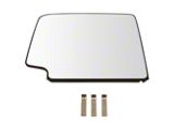 Upper Towing Mirror Glass; Driver Side (14-17 Sierra 1500)