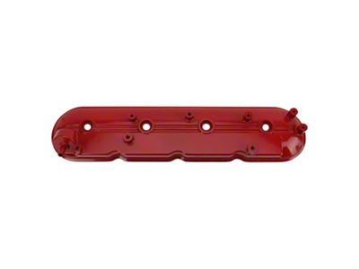 Valve Cover; Driver Side; Red (99-08 V8 Sierra 1500)