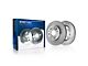 Vented 6-Lug Rotors; Front Pair (05-06 Sierra 1500 w/ Rear Drum Brakes)