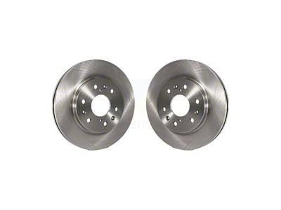 Vented 6-Lug Rotors; Rear Pair (01-06 Sierra 1500 w/ Dual Piston Rear Calipers)