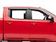 Ventvisor Window Deflectors; Front and Rear; Dark Smoke (19-24 Sierra 1500 Crew Cab)