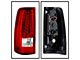 Version 2 LED Tail Lights; Chrome Housing; Clear Lens (99-06 Sierra 1500 Fleetside)