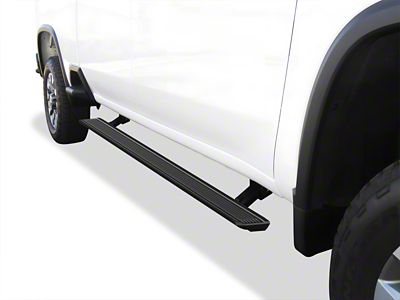 W-Series Power Running Boards (19-21 Sierra 1500 Crew Cab; 2022 Sierra 1500 Limited Crew Cab)