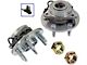 Wheel Hub Assemblies with Spindle Nuts; Front (08-13 4WD Sierra 1500)