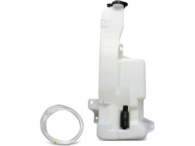 Windshield Washer Reservoir Tank Bottle with and Fluid Pump (99-06 Sierra 1500)