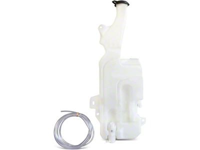 Windshield Washer Reservoir Tank Bottle with Level Sensor and Fluid Pump (07-13 Sierra 1500)