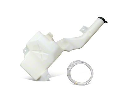 Windshield Washer Reservoir Tank Bottle with Level Sensor and Fluid Pump (14-15 Sierra 1500)