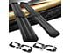 10-Inch Pleated Step Bar Running Boards; Black (20-24 Sierra 2500 HD Crew Cab)